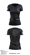 The Marksman Program 63929339 Women's Short Sleeve V-neck Shirt - 1