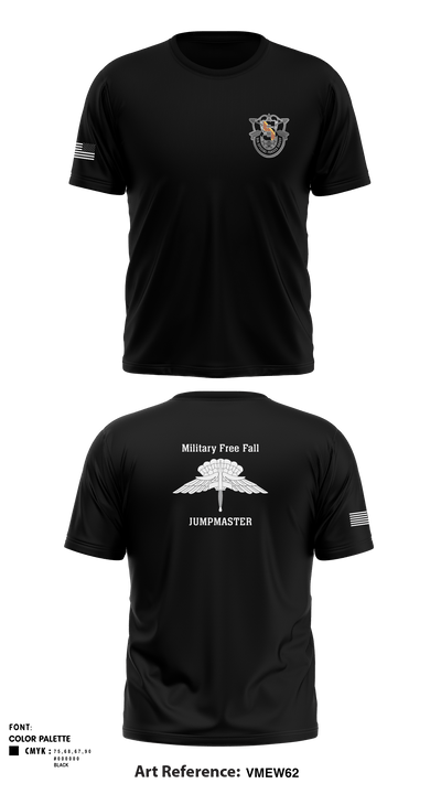 5th Special Forces Group 64398328 Short Sleeve Performance Shirt - 3