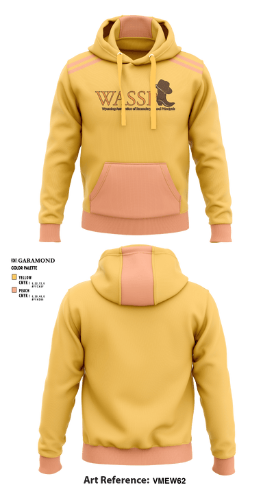 Wyoming Association of Secondary School Principals 79829296 Hoodie - 2