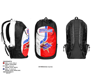 Gear Bag, Douglas High School Track, Track & Field, Teamtime, Team time, sublimation, custom sports apparel, team uniforms, spirit wear, spiritwear, sports uniforms, custom shirts, team store, custom team store, fundraiser sports, apparel fundraiser