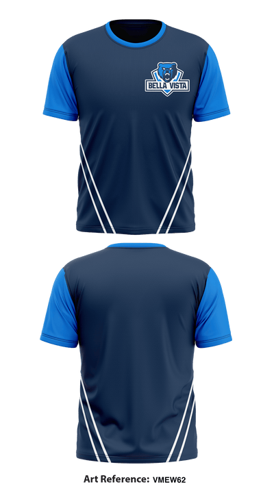 Bella Vista College Preparatory School 18612853 Short Sleeve Performance Shirt - 1