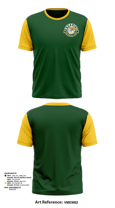 Engadine High School Basketball 55412543 Short Sleeve Performance Shirt - 1