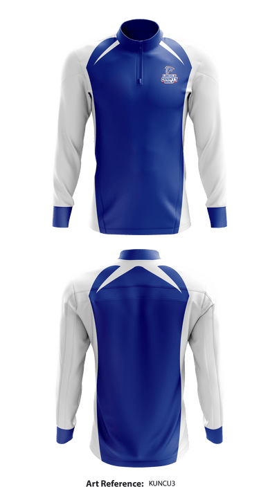 Lincoln County High School Golf 55265282 Quarter Zip Jacket - 1