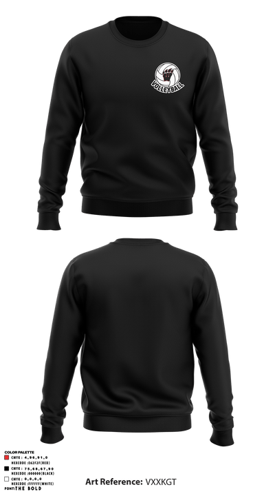 Weaver Bearcats 51461610 Crew Neck Sweatshirt - 1