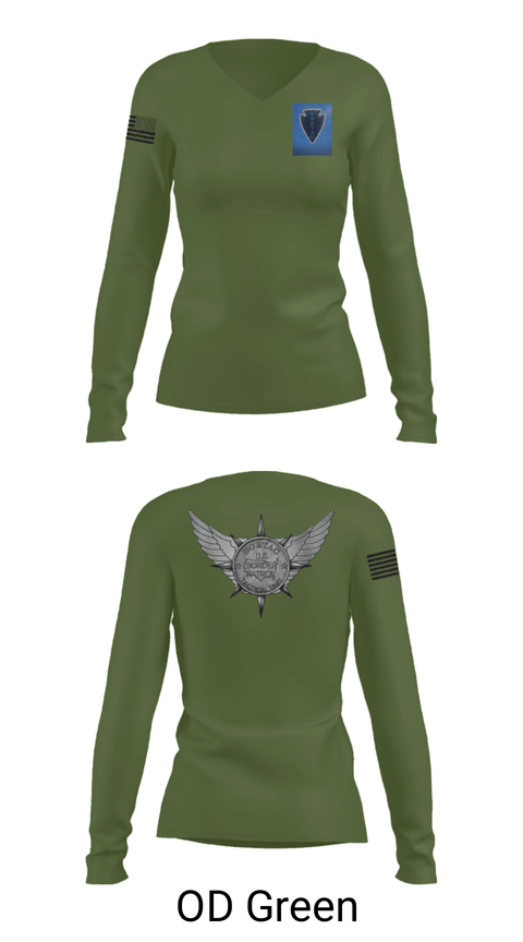 Women's Long Sleeve Vneck Shirt, , Police, Teamtime, Team time, sublimation, custom sports apparel, team uniforms, spirit wear, spiritwear, sports uniforms, custom shirts, team store, custom team store, fundraiser sports, apparel fundraiser