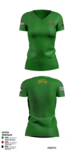 Women's Short Sleeve Vneck Shirt, , Army, Teamtime, Team time, sublimation, custom sports apparel, team uniforms, spirit wear, spiritwear, sports uniforms, custom shirts, team store, custom team store, fundraiser sports, apparel fundraiser
