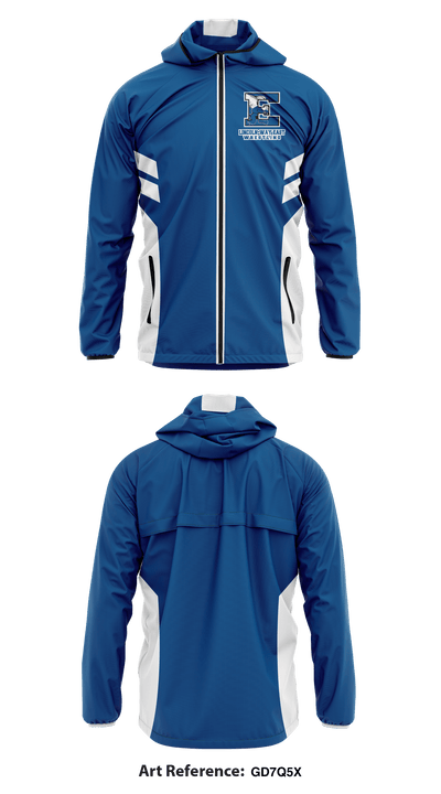 Lincoln-Way East High School Wrestling 5999418 Windbreaker - 1