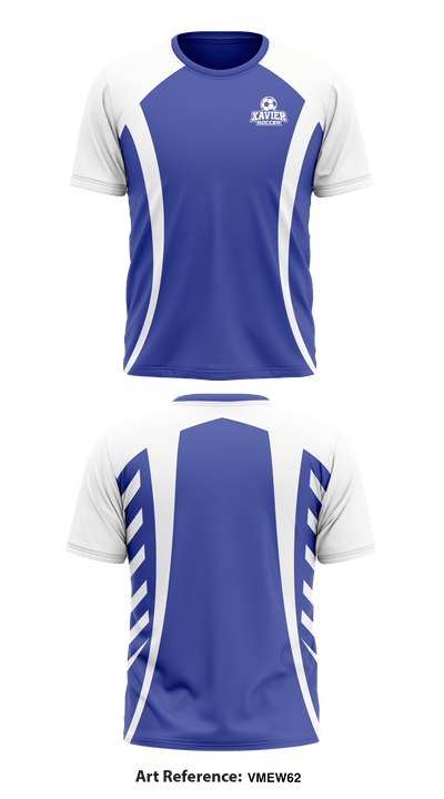 Xavier High School Soccer 69992222 Short Sleeve Performance Shirt - 1