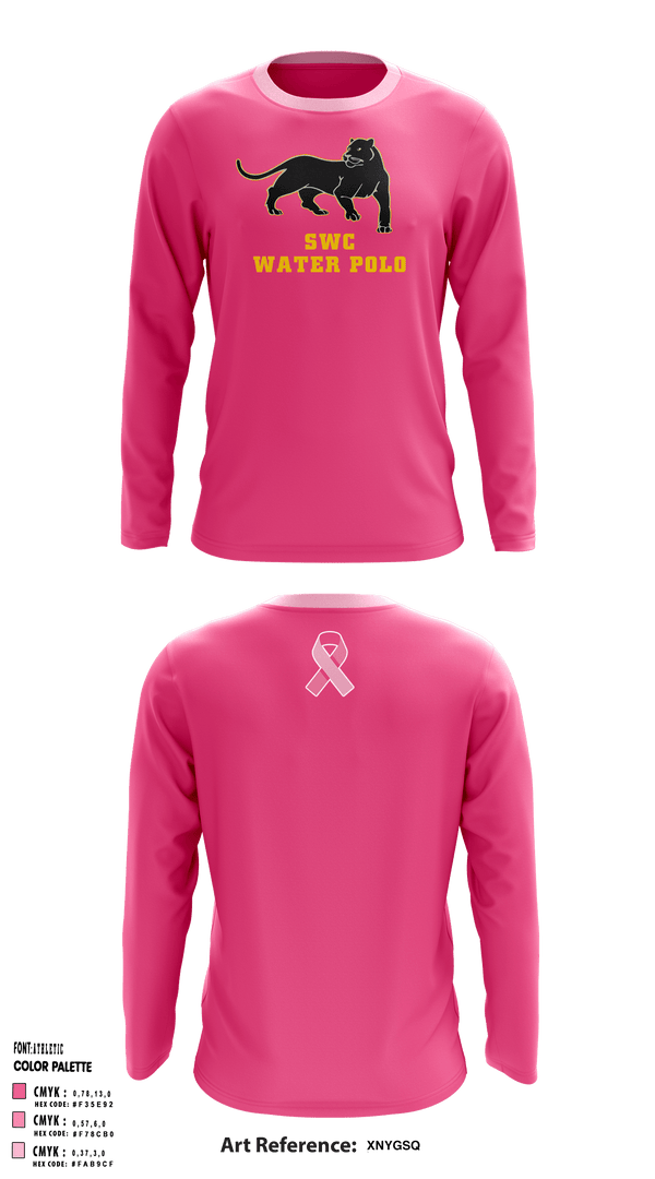 Long Sleeve Performance Shirt, Southwestern College Water Polo, School Spirit Store, Teamtime, Team time, sublimation, custom sports apparel, team uniforms, spirit wear, spiritwear, sports uniforms, custom shirts, team store, custom team store, fundraiser sports, apparel fundraiser