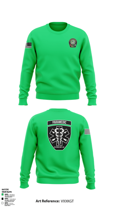 Madison county office of emergency management 10924041 Crew Neck Sweatshirt - 1