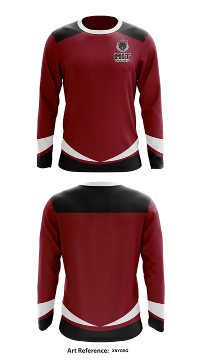 MIT Hockey 374915 Long Sleeve Performance Shirt - 1