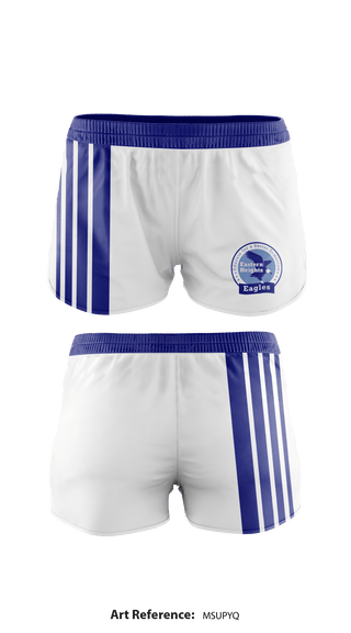 Women's Shorts, Eastern Heights Elementary, School Spirit Store, Teamtime, Team time, sublimation, custom sports apparel, team uniforms, spirit wear, spiritwear, sports uniforms, custom shirts, team store, custom team store, fundraiser sports, apparel fundraiser