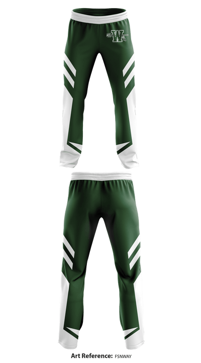 Waxahachie High School Golf 25278012 Sweatpants - 1