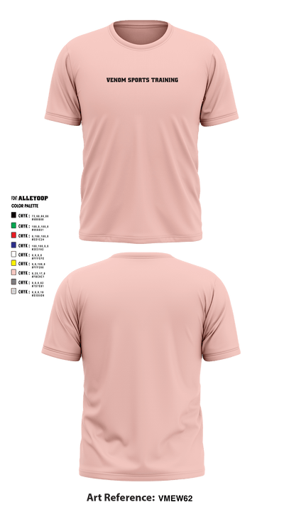 Venom Sports Training 59845358 Short Sleeve Performance Shirt - 7