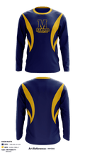 Mariner High School Wrestling 19118180 Long Sleeve Performance Shirt - 2