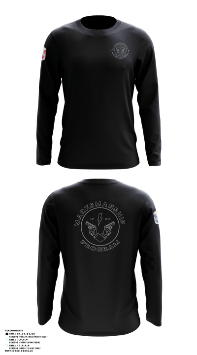 The Marksman Program 63929339 Long Sleeve Performance Shirt - 1