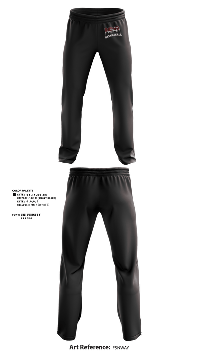 ISO Elite Basketball 2718631 Sweatpants - 1