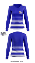 Lovell High School Golf 62782506 Women's Long Sleeve V-neck Shirt - 1