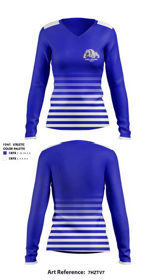 Women's Long Sleeve Vneck Shirt, Lovell High School Golf, Golf, Teamtime, Team time, sublimation, custom sports apparel, team uniforms, spirit wear, spiritwear, sports uniforms, custom shirts, team store, custom team store, fundraiser sports, apparel fundraiser