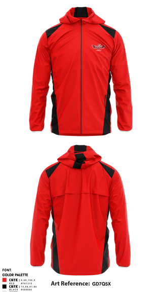 Windbreaker, Renton Redhawks, Tennis, Teamtime, Team time, sublimation, custom sports apparel, team uniforms, spirit wear, spiritwear, sports uniforms, custom shirts, team store, custom team store, fundraiser sports, apparel fundraiser