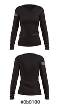 KCSO Motor Unit 69838085 Women's Long Sleeve V-neck Shirt - 37