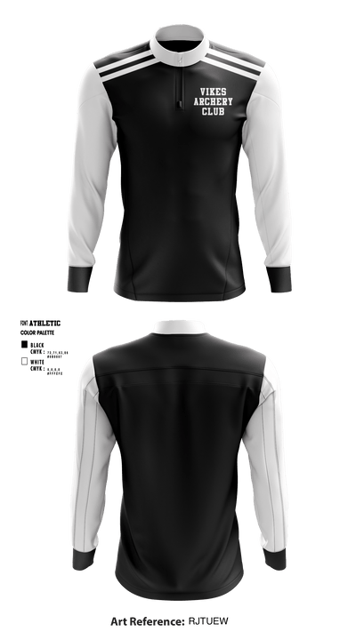 Vikes Archery Club 24552089 Quarter Zip Jacket - 1