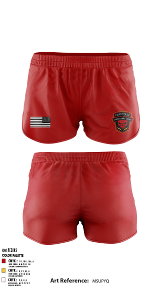 Ranger Panties, Cyndicate Operational Group, E-Sports, Teamtime, Team time, sublimation, custom sports apparel, team uniforms, spirit wear, spiritwear, sports uniforms, custom shirts, team store, custom team store, fundraiser sports, apparel fundraiser