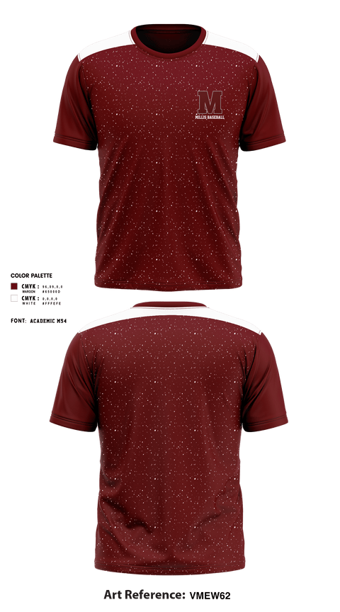 Short Sleeve Performance Shirt, Millis High School Baseball, Baseball, Teamtime, Team time, sublimation, custom sports apparel, team uniforms, spirit wear, spiritwear, sports uniforms, custom shirts, team store, custom team store, fundraiser sports, apparel fundraiser