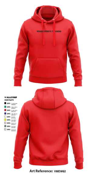 Hoodie, Venom Sports Training, Men's Basketball, Teamtime, Team time, sublimation, custom sports apparel, team uniforms, spirit wear, spiritwear, sports uniforms, custom shirts, team store, custom team store, fundraiser sports, apparel fundraiser