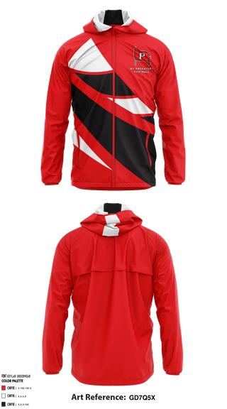 Windbreaker, NY Predators, Football, Teamtime, Team time, sublimation, custom sports apparel, team uniforms, spirit wear, spiritwear, sports uniforms, custom shirts, team store, custom team store, fundraiser sports, apparel fundraiser