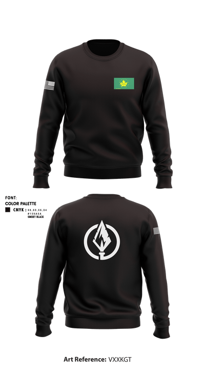 Geauga Collective 18049211 Crew Neck Sweatshirt - 1