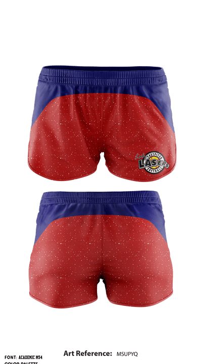 Ohio Lady Lasers Softball 49424665 Women's Shorts - 1