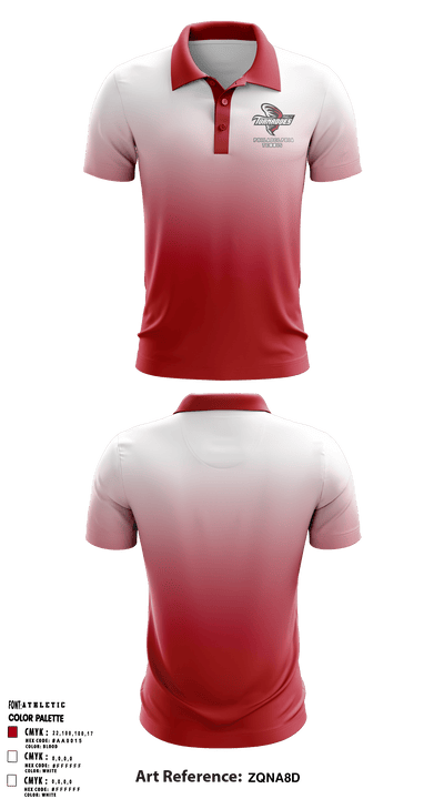 Philadelphia High School Tennis 70966152 Short Sleeve Performance Polo - 1