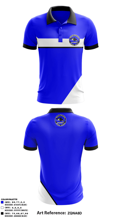 Whale Branch Middle School 47957479 Short Sleeve Performance Polo - 1