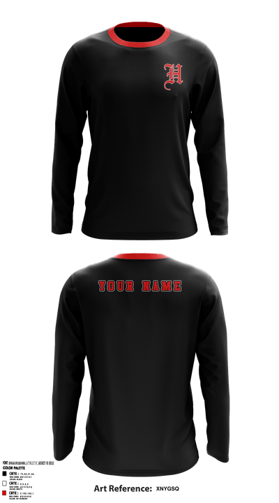 Gulf Coast HEAT Baseball 71236391 Long Sleeve Performance Shirt - 2