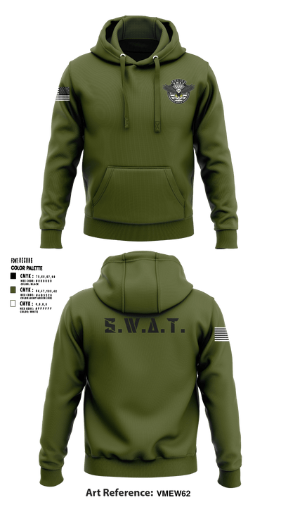 Commerce City/ Brighton SWAT 47851802 Hoodie - 3