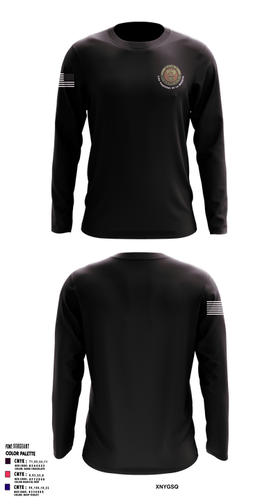 339Th MP Reaper 3 SRT 17106282 Long Sleeve Performance Shirt - 1