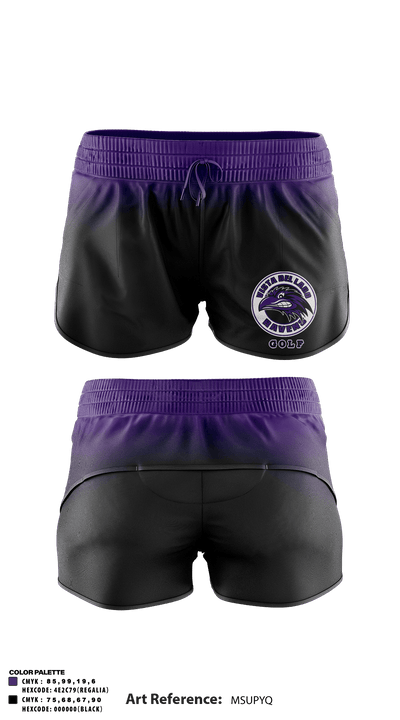 Vista Del Lago High School Golf 67197947 Track Shorts - 1