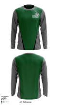 Waterbury Knights Football & Cheer 25806965 Long Sleeve Performance Shirt - 4