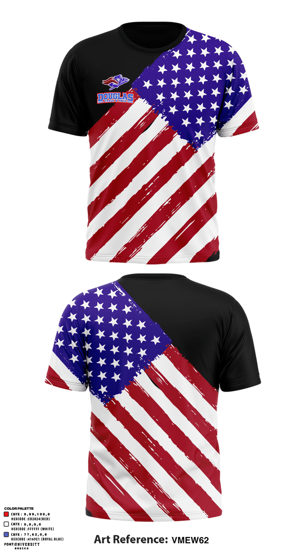 Short Sleeve Performance Shirt, Douglas High School Track, Track & Field, Teamtime, Team time, sublimation, custom sports apparel, team uniforms, spirit wear, spiritwear, sports uniforms, custom shirts, team store, custom team store, fundraiser sports, apparel fundraiser