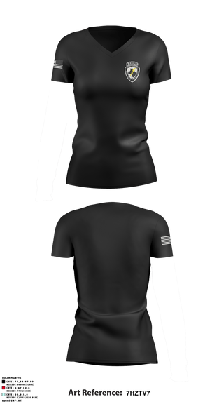 Women's Short Sleeve Vneck Shirt, , Army, Teamtime, Team time, sublimation, custom sports apparel, team uniforms, spirit wear, spiritwear, sports uniforms, custom shirts, team store, custom team store, fundraiser sports, apparel fundraiser