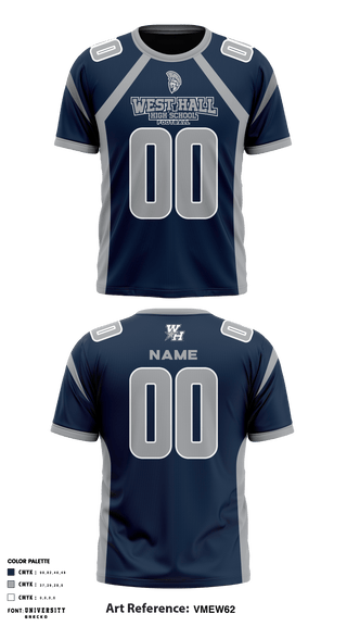 Short Sleeve Performance Shirt, West Hall High School Football, Football, Teamtime, Team time, sublimation, custom sports apparel, team uniforms, spirit wear, spiritwear, sports uniforms, custom shirts, team store, custom team store, fundraiser sports, apparel fundraiser