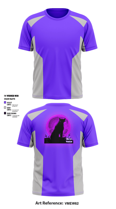 Blód Vargr 74208645 Short Sleeve Performance Shirt - 1