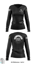 MMI Tactical - Outfitting & Training 76750785 Women's Long Sleeve V-neck Shirt - 1