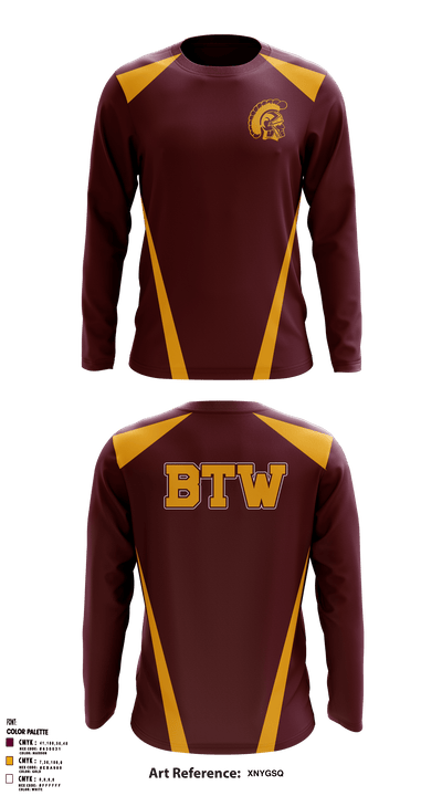 BTW 95496650 Long Sleeve Performance Shirt - 2
