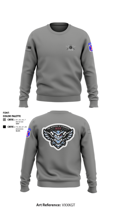 10th CAB H2F 35470377 Crew Neck Sweatshirt - 7