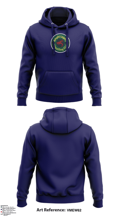 Amphi Legacy Wrestling Club 71655946 Hoodie - 4