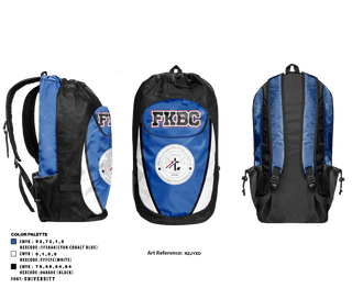 Gear Bag, FKBC, Men's Volleyball, Teamtime, Team time, sublimation, custom sports apparel, team uniforms, spirit wear, spiritwear, sports uniforms, custom shirts, team store, custom team store, fundraiser sports, apparel fundraiser