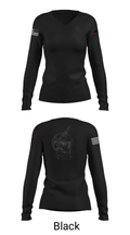 MCAS Yuma Brig 30279890 Women's Long Sleeve V-neck Shirt - 39