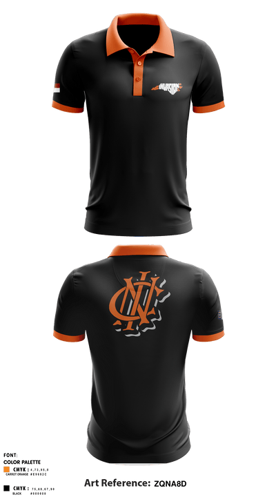 NC INVASION 17474736 Short Sleeve Performance Polo - 1